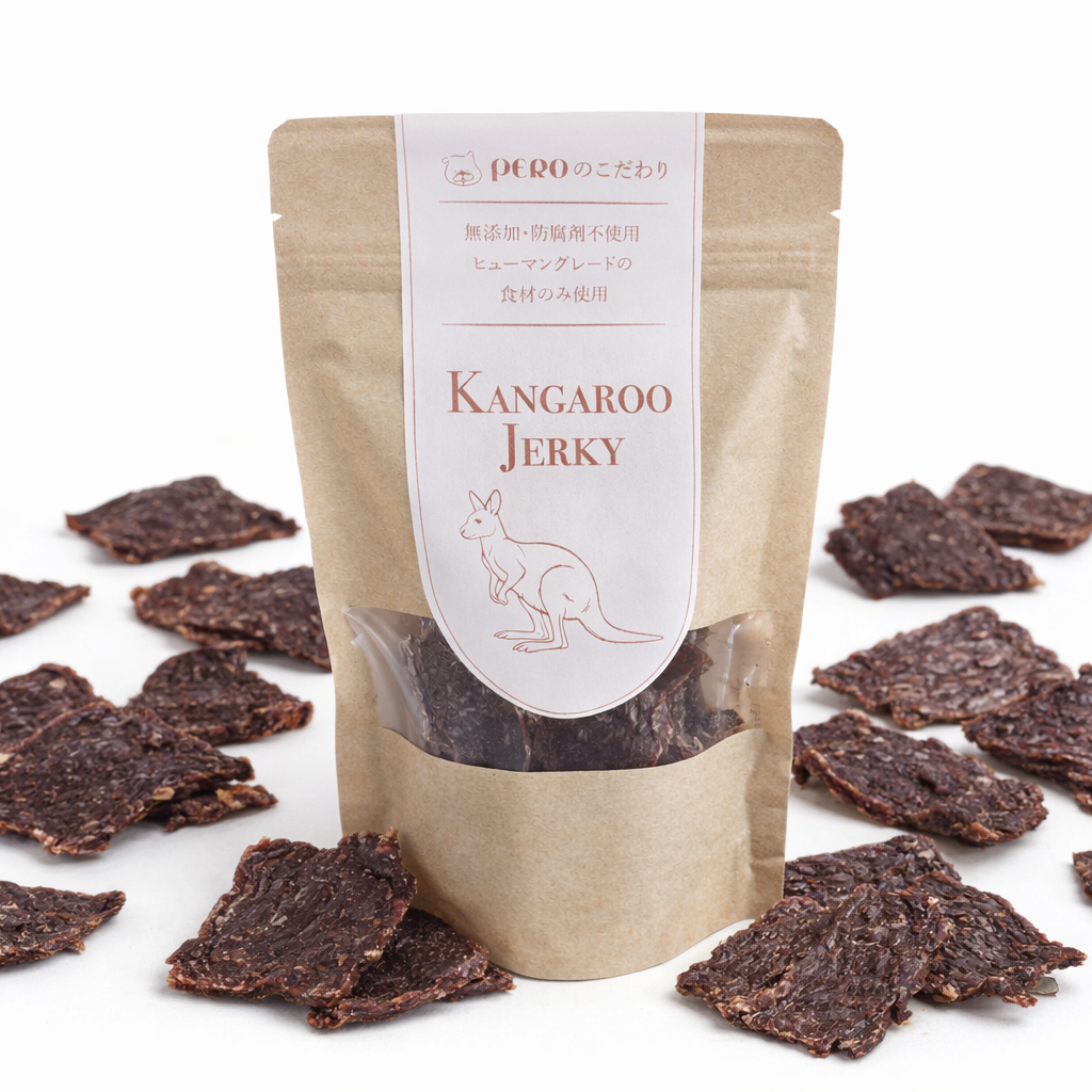 Kangaroo Jerky (for dogs, No Additives)