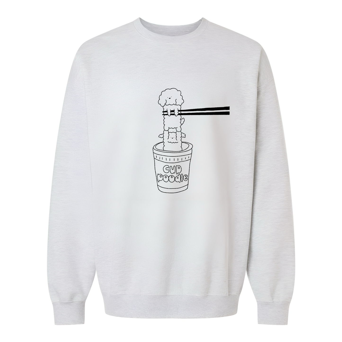 Cup Poodle Unisex Sweatshirt