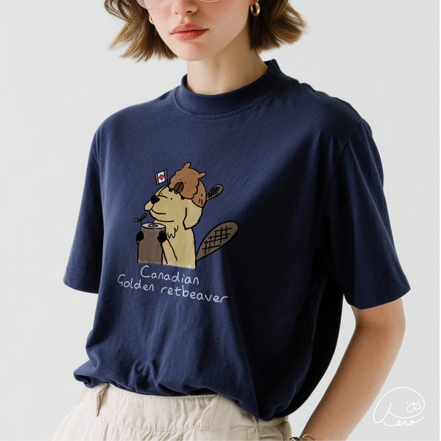 Golden Retbeaver Unisex T-shirt