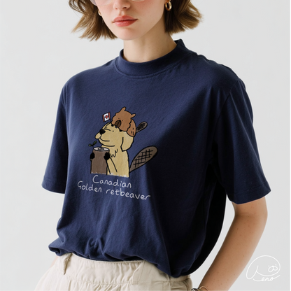 Golden Retbeaver Unisex T-shirt