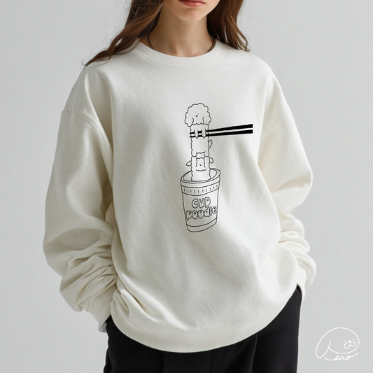 Cup Poodle Unisex Sweatshirt