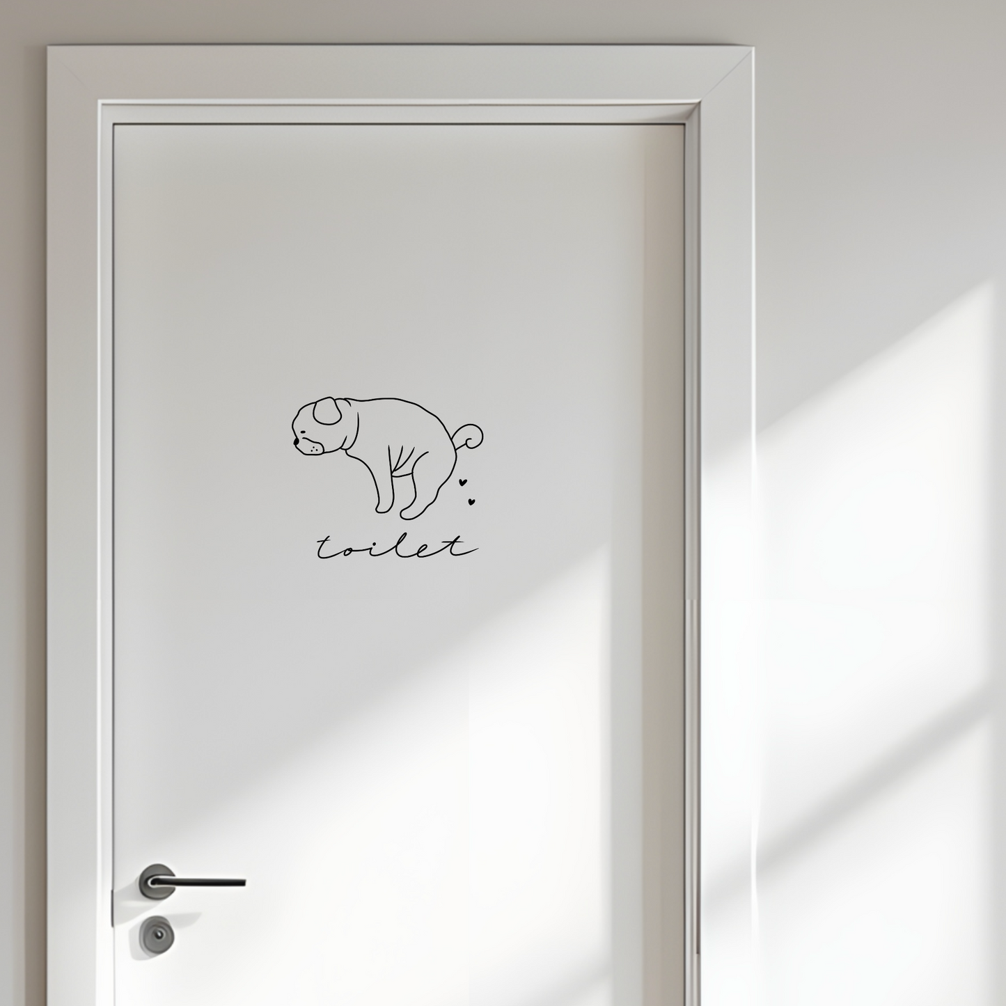 Toilet/Washroom Sticker