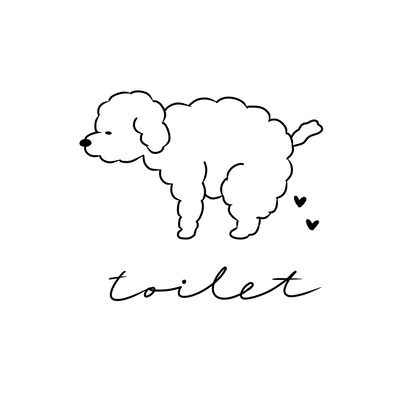 Toilet/Washroom Sticker